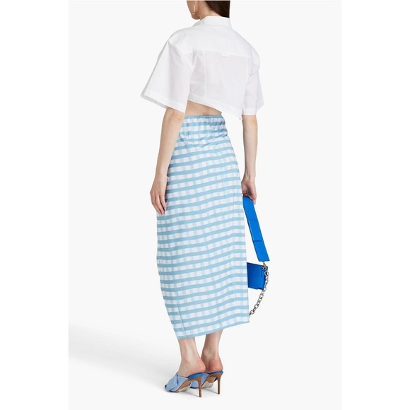 Jacquemus nodi knotted gingham pareo - Picture 2 of 8
